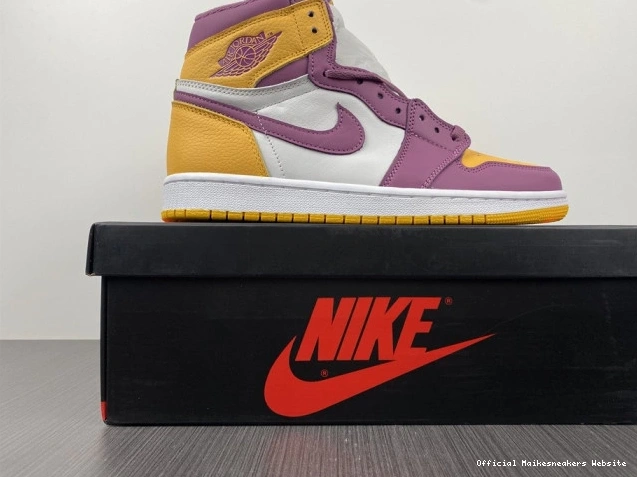 Official Maikesneakers Air 555088-706 1 High Jordan Brotherhood OG 0813